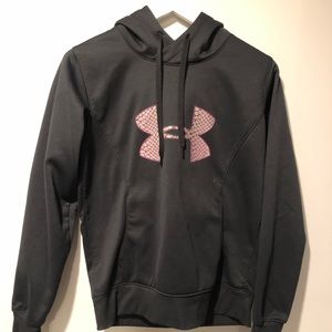 Under armour hoodie black size med